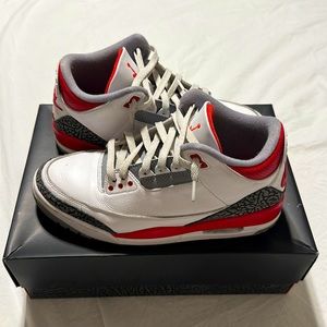 JORDAN 3 FIRE RED